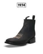 Botín nobuck negro - Image 3